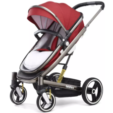 Дитячий візочок 2 в 1 трансформер Xiaomi Bebehoo stroller red