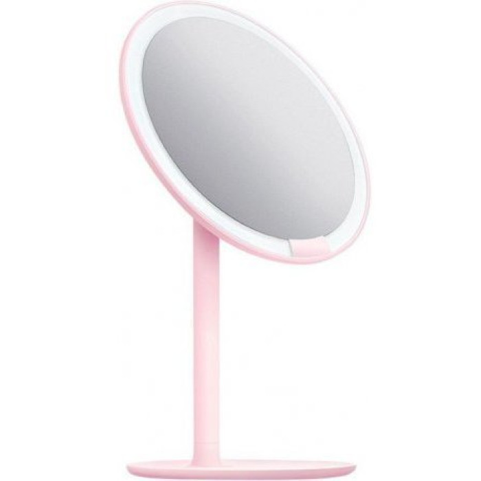 Дзеркало для макіяжу Xiaomi Amiro LED Lighting Makeup Mirror Pink (AML004J)