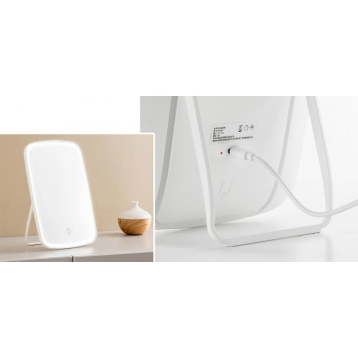 Дзеркало для макіяжу Xiaomi Jordan&Judy Desktop LED Makeup Mirror White