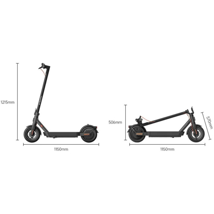 Електросамокат Xiaomi Electric Scooter 4 Pro (2nd Gen) Black