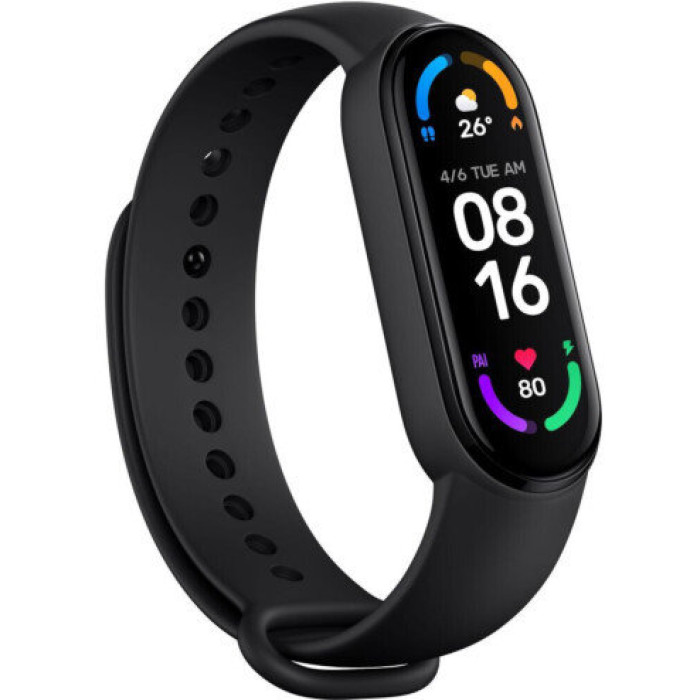 Фітнес-браслет Xiaomi Mi Smart Band 6 Black NFC (BHR4954GL)