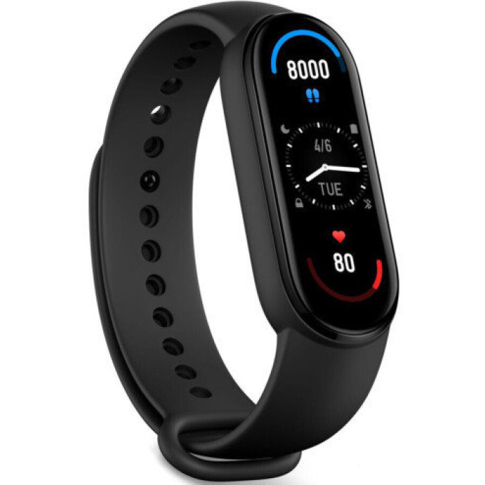 Фітнес-браслет Xiaomi Mi Smart Band 6 Black NFC (BHR4954GL)