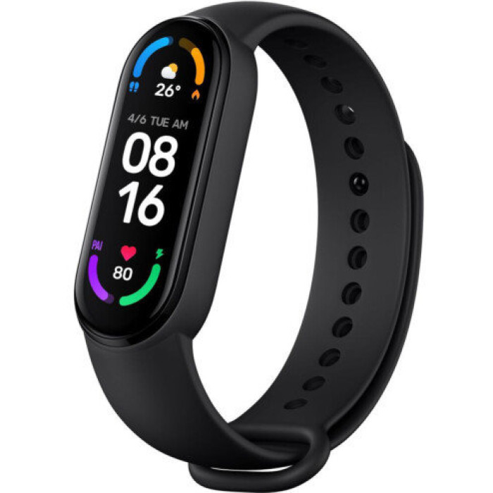 Фітнес-браслет Xiaomi Mi Smart Band 6 Black NFC (BHR4954GL)