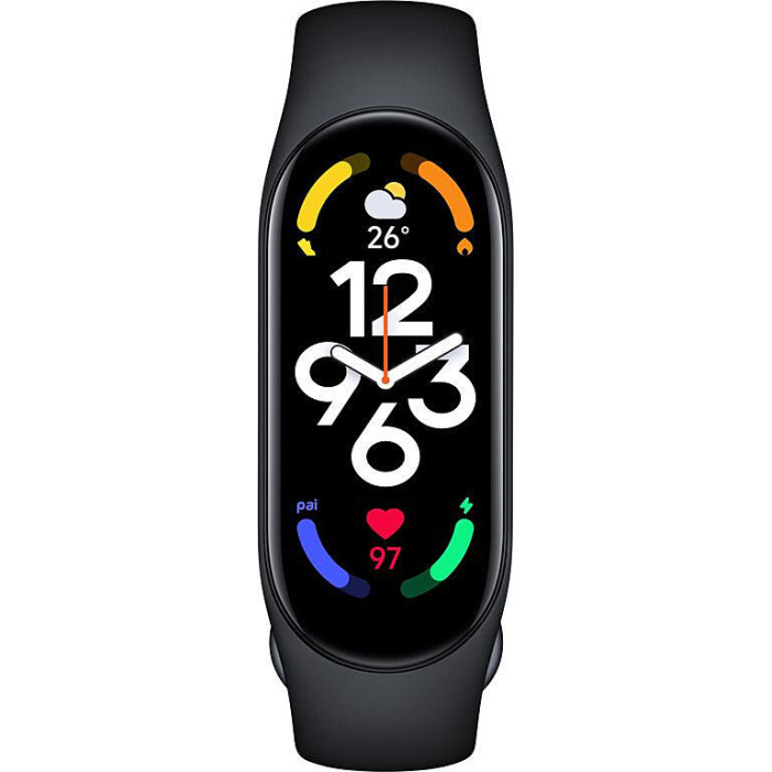 Фітнес-браслет Xiaomi Mi Smart Band 7 Black NFC (BHR6002GL)