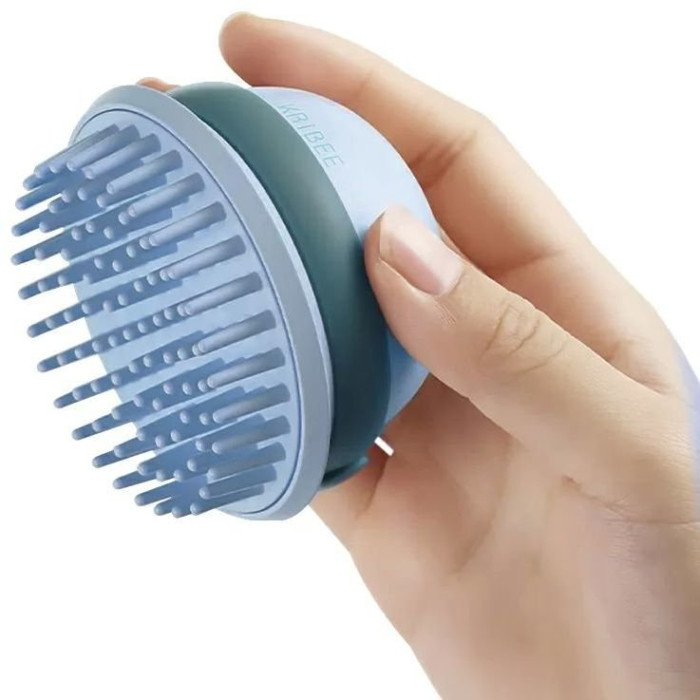 Расческа массажная антистатическая Xiaomi Kribee Electric Massage Comb (EP1164-3C) Blue