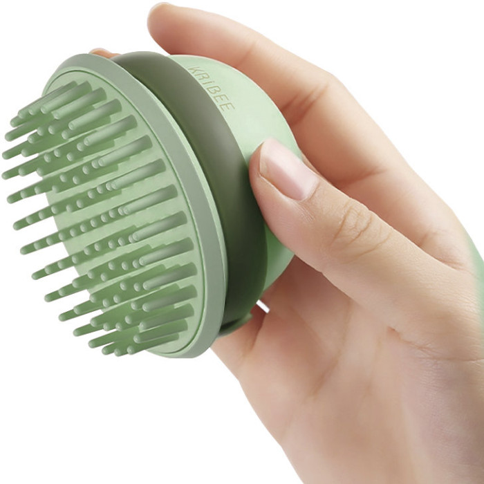 Расческа массажная антистатическая Xiaomi Kribee Electric Massage Comb (EP1164-3C) Green