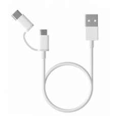 Кабель Xiaomi USB Cable to microUSB/USB-C 1m White (SJV4082TY)