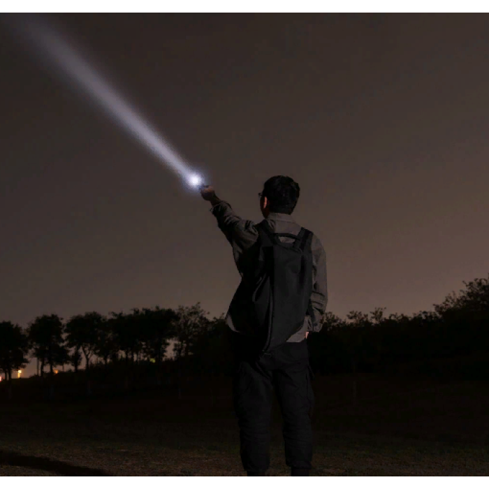 Ліхтар туристичний Xiaomi BEEBEST Extreme strong light flashlight F10 Black