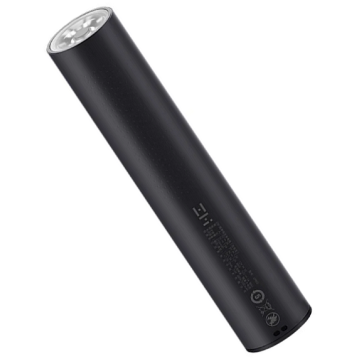 Ліхтарик Xiaomi Zmi Portable Flashlight + Power Bank 5000 мАч Black (LPB02)
