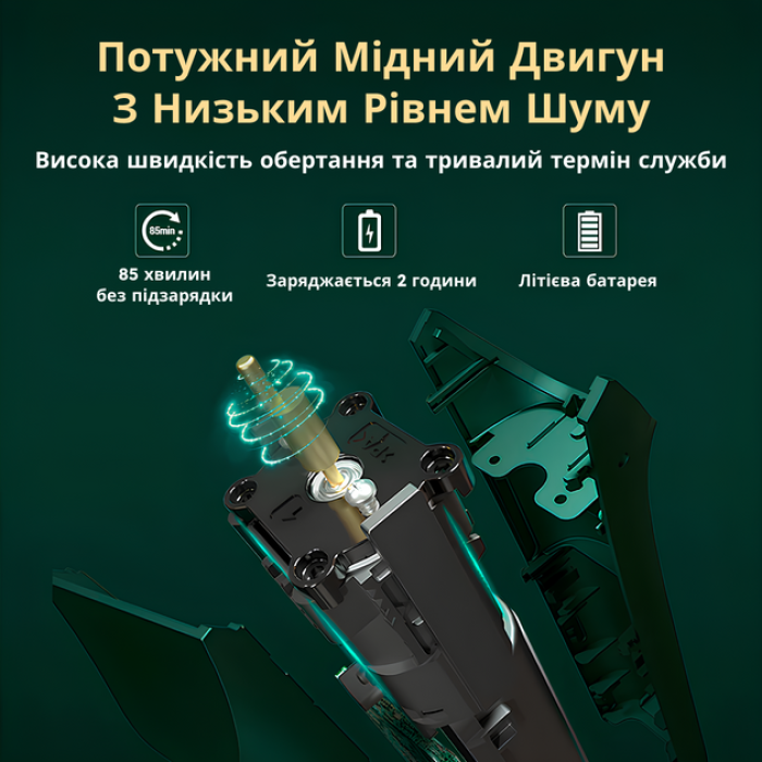 Машинка для стрижки Xiaomi Riwa RA-6110 Green