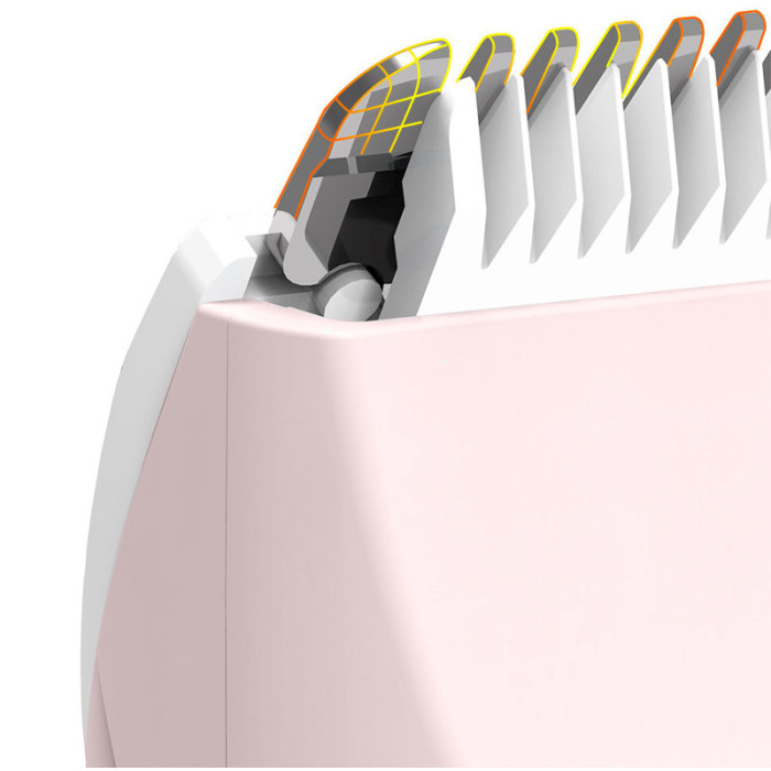 Машинка для стрижки детей Mijia lusn Mute Baby Electric Hair Clipper Trimmer Pink