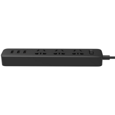 Подовжувач Mi Power Strip (3 розетки + 3 USB-port) Black (NRB4028CN)