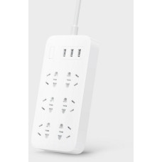Подовжувач Mi Power Strip (6 розеток + 3 USB-Port), White