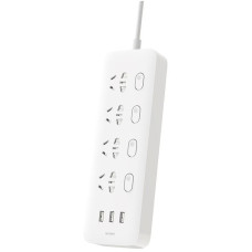 Подовжувач Xiaomi MiJia Power Strip (4 розетки + 3 USB-port) 2m White MJSWSKCXB-01QM
