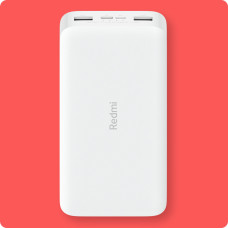Повербанк Xiaomi Redmi Power Bank 20000mAh Quick Charge 18W White (PB200LZM/VXN4265CN)