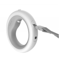 Повідець для собак Xiaomi висувний світиться Moestar UFO Retractable Leash 2 сірий