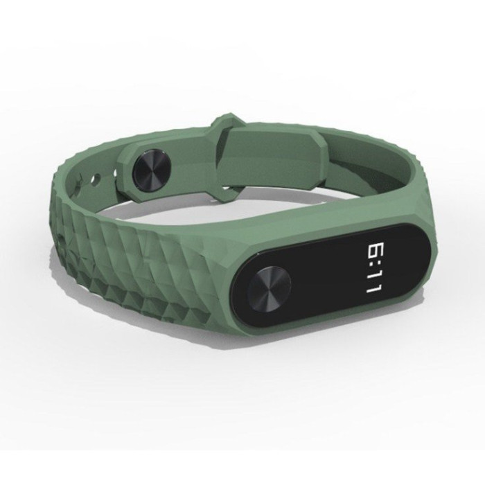 Ремінець Aurora Anti-Off для Xiaomi Mi Band 2, Khaki
