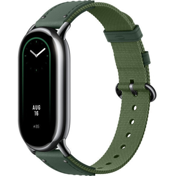 Ремінець Xiaomi Braided Strap Green (BHR7306GL) для Xiaomi Mi Smart Band 8