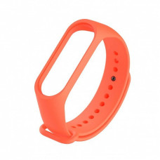Ремінець Xiaomi Smooth Strap for Mi Band 3/4, Orange (XMB3-SM-ORG)