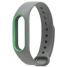 Ремінець для браслета Xiaomi Mi Band 2 Gray/Green