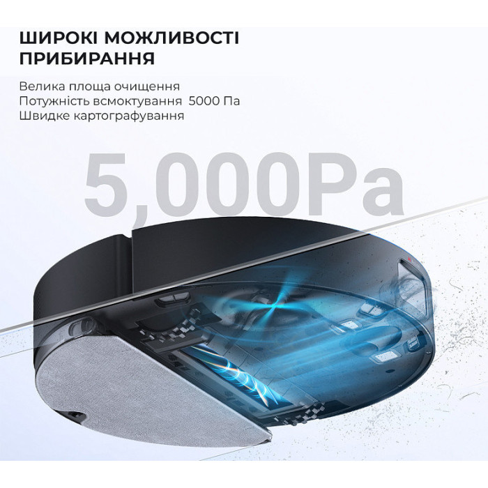 Робот-пилосос Xiaomi Dreame Bot D10s Plus