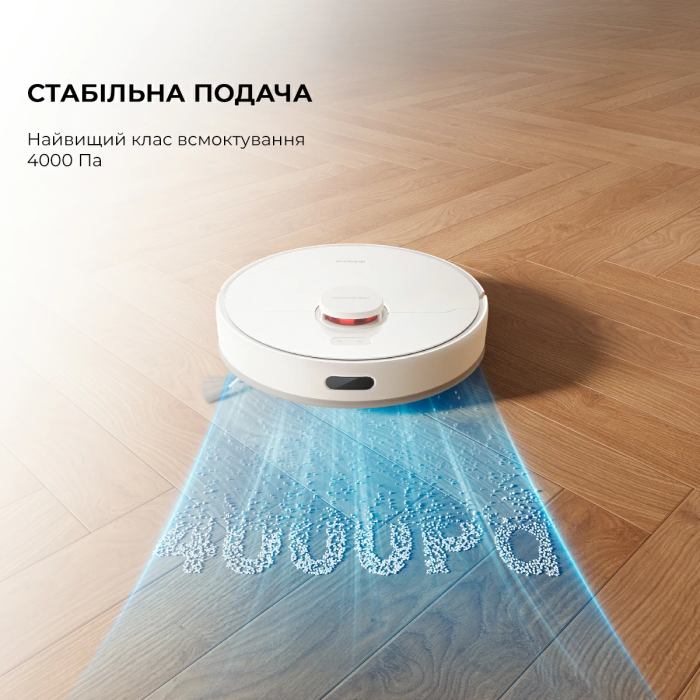 Робот-пилосос Xiaomi Dreame D9 Max Gen2 White