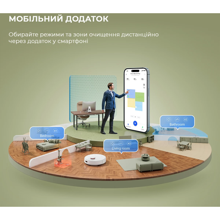 Робот-пилосос Xiaomi Dreame D9 Plus