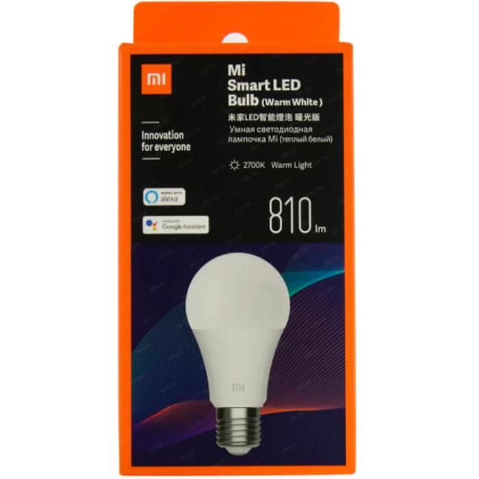 Розумна лампа Xiaomi Mi LED Smart Bulb (Warm White) E27 (GPX4026GL)