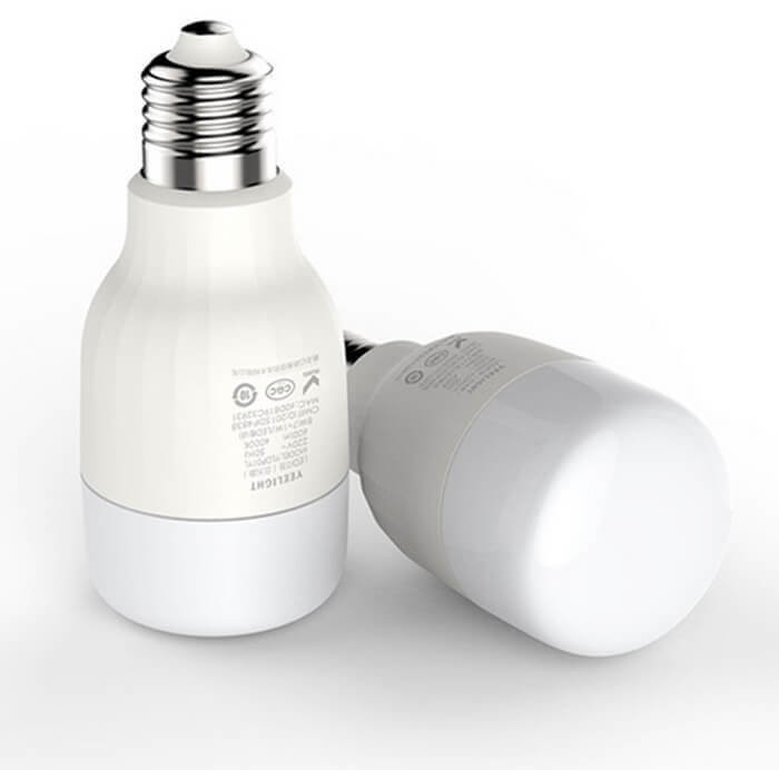 Розумна лампа Xiaomi Yeelight LED WiFi White Smart Bulb E27
