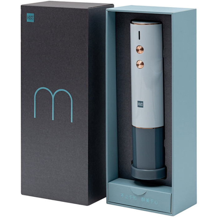 Розумний штопор Xiaomi HuoHou Electric Wine Bottle Opener Blue (HU0122)