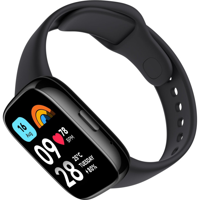 Смарт-годинник Xiaomi Redmi Watch 3 Active Black (Global)