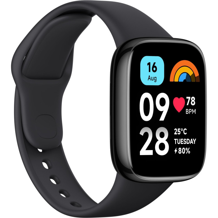 Смарт-годинник Xiaomi Redmi Watch 3 Active Black (Global)