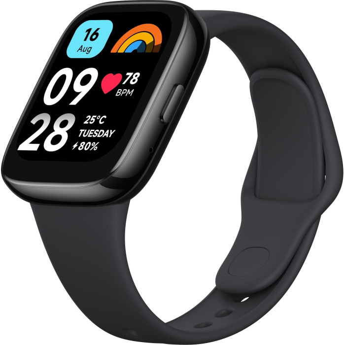 Смарт-годинник Xiaomi Redmi Watch 3 Active Black (Global)