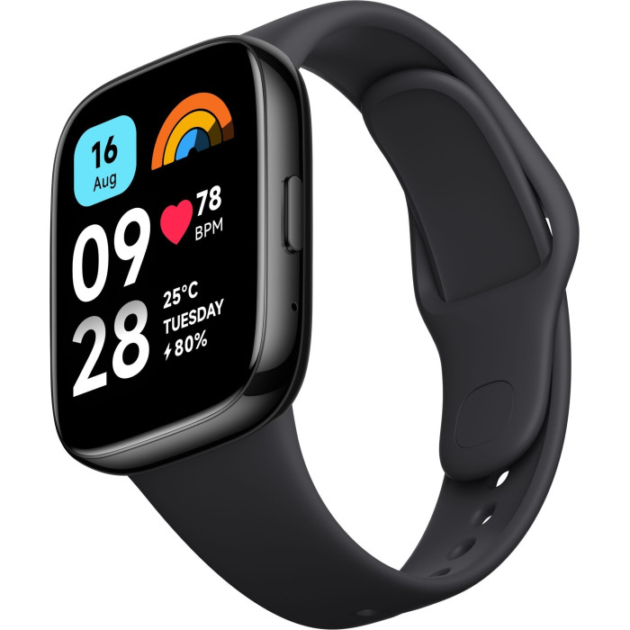 Смарт-годинник Xiaomi Redmi Watch 3 Active Black (Global)