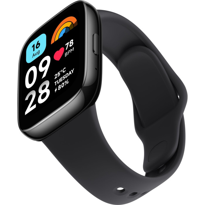 Смарт-годинник Xiaomi Redmi Watch 3 Active Black (Global)