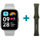 Смарт-годинник Xiaomi Redmi Watch 3 Active Gray + Green Strap