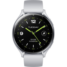 Смарт-годинник Xiaomi Watch 2 Sliver Case with Gray TPU Strap