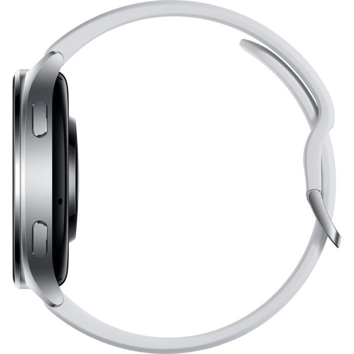 Смарт-годинник Xiaomi Watch 2 Sliver Case with Gray TPU Strap (Global)