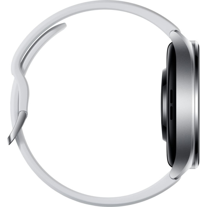 Смарт-годинник Xiaomi Watch 2 Sliver Case with Gray TPU Strap (Global)