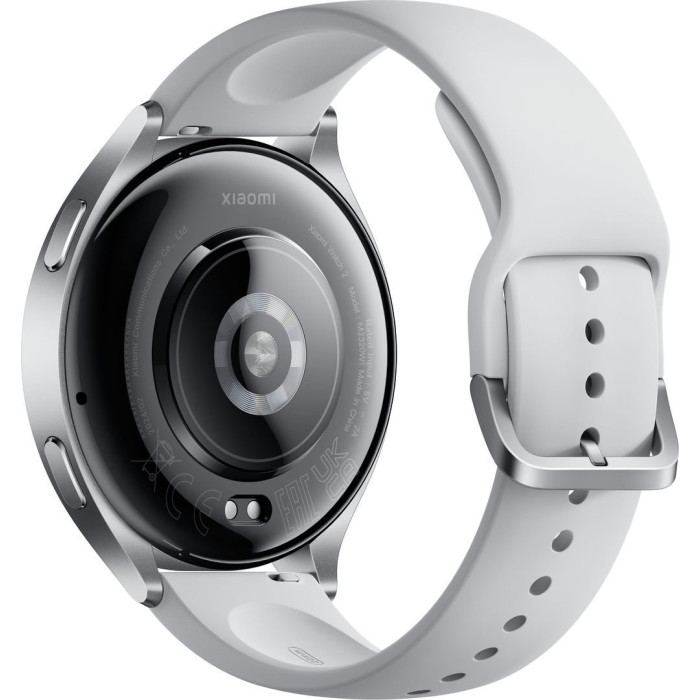 Смарт-годинник Xiaomi Watch 2 Sliver Case with Gray TPU Strap (Global)