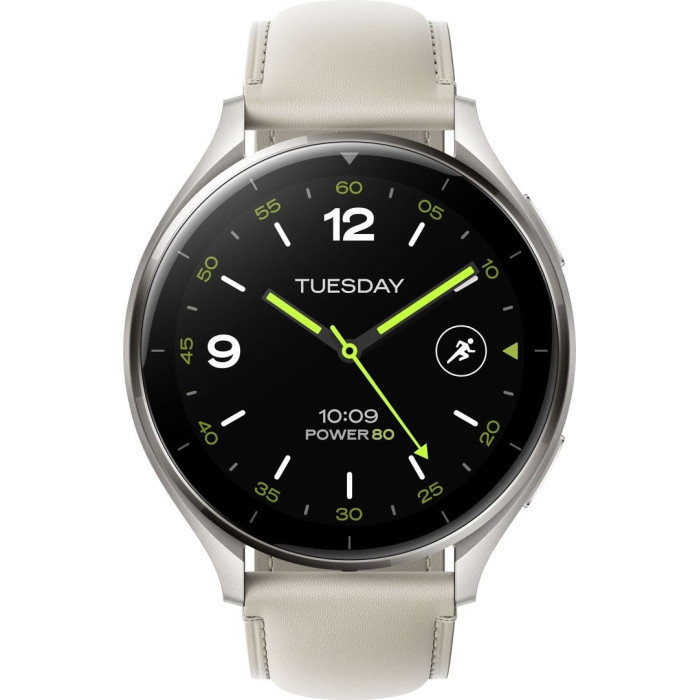 Смарт-годинник Xiaomi Watch 2 Titan Gray Case with White Leather Strap