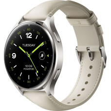 Смарт-годинник Xiaomi Watch 2 Titan Gray Case with White Leather Strap (Global)