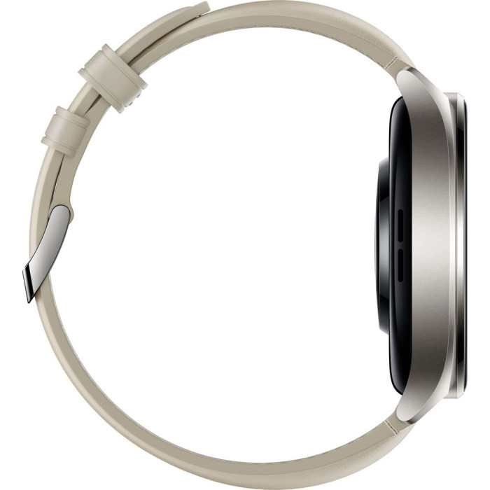 Смарт-годинник Xiaomi Watch 2 Titan Gray Case with White Leather Strap (Global)