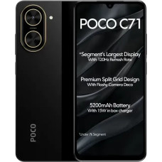 Смартфон POCO C71 3/64GB Black (Global)