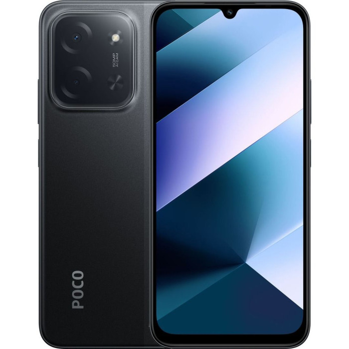 Смартфон POCO C85 6/128GB Black (Global)