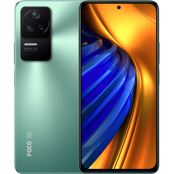 Смартфон POCO F4 5G 12/256Gb Nebula Green (Global)