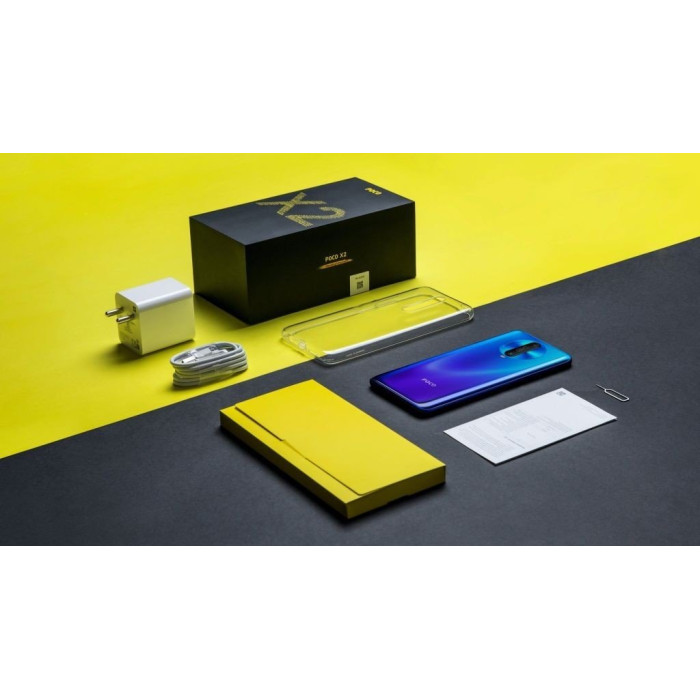 Смартфон POCO X2 6/128Gb Atlantis Blue (Global)