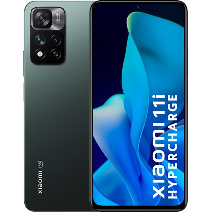 Смартфон Xiaomi 11i HyperCharge 5G 8/128Gb Camo Green (Global)