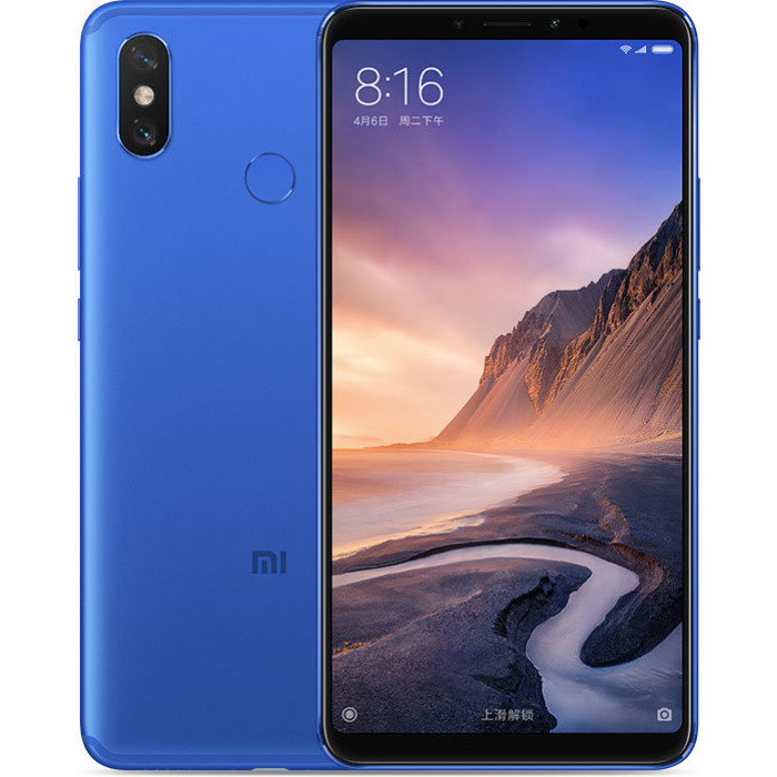 Смартфон Xiaomi Mi Max 3 6/128GB Blue