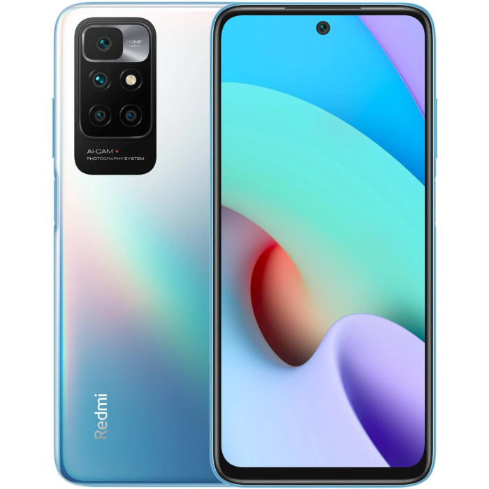 Смартфон Xiaomi Redmi 10 2022 4/128Gb Sea Blue (Global)